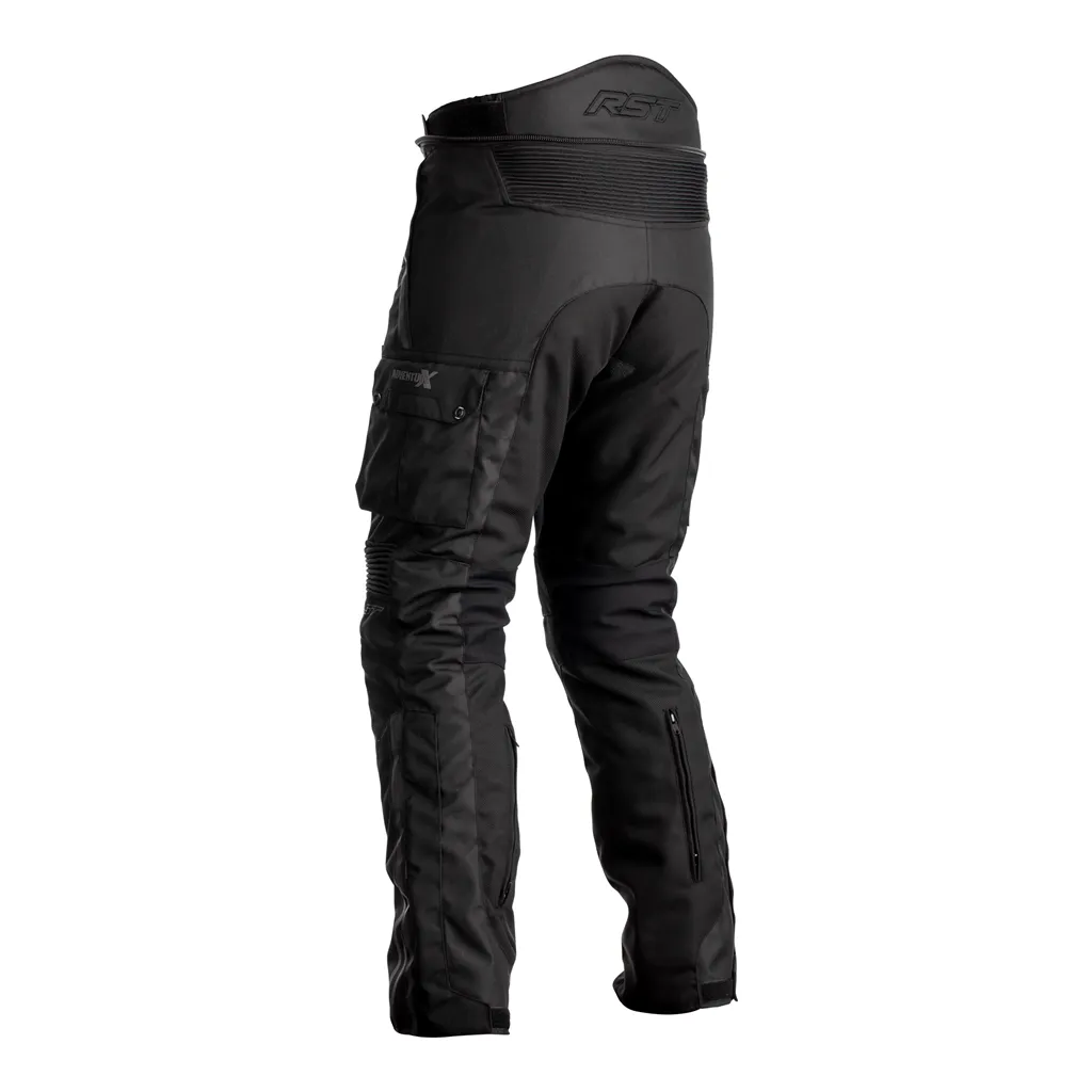 RST Pro Series Adventure-X Mens Textile Trousers - Black/Black