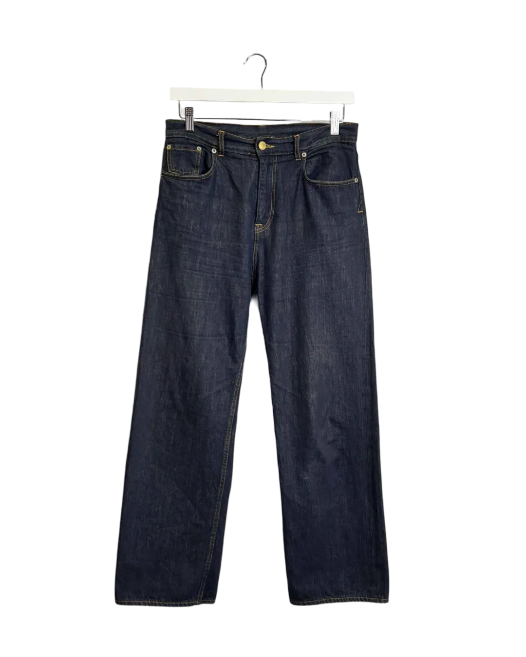 Size 30 - Eat Dust / Girls of Dust Indigo Georgia High Waist Straight Selvedge Jeans