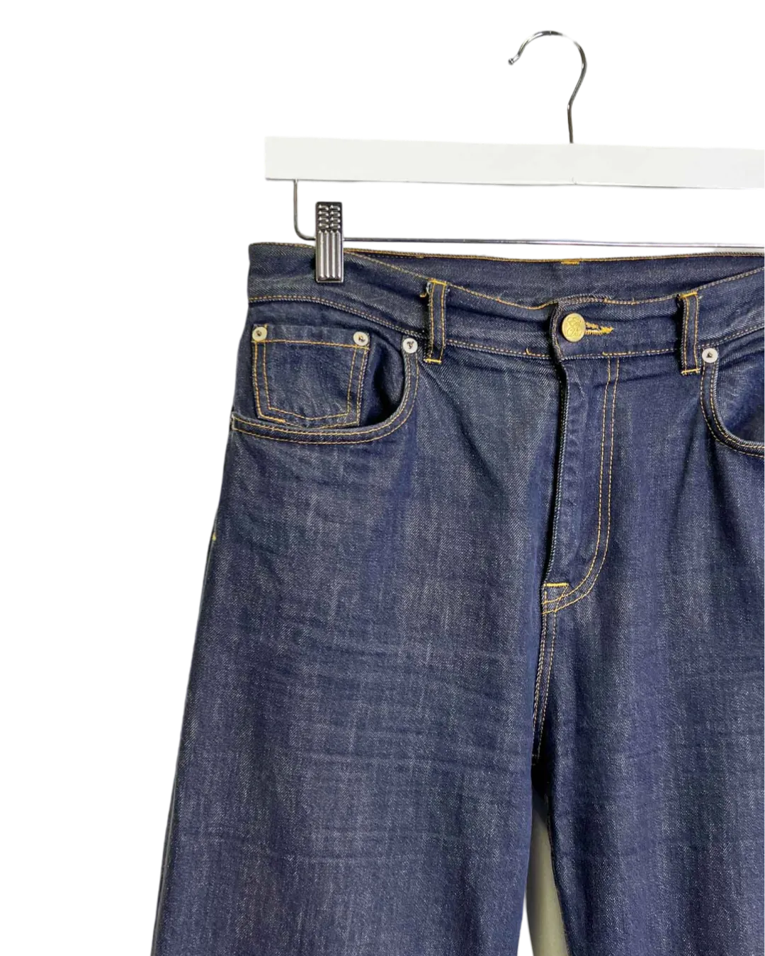 Size 30 - Eat Dust / Girls of Dust Indigo Georgia High Waist Straight Selvedge Jeans