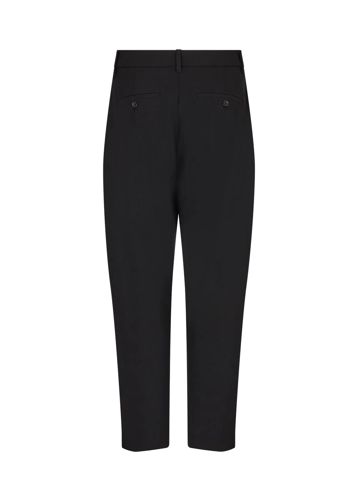 Soya Concept Tailored Cropped Trousers Black