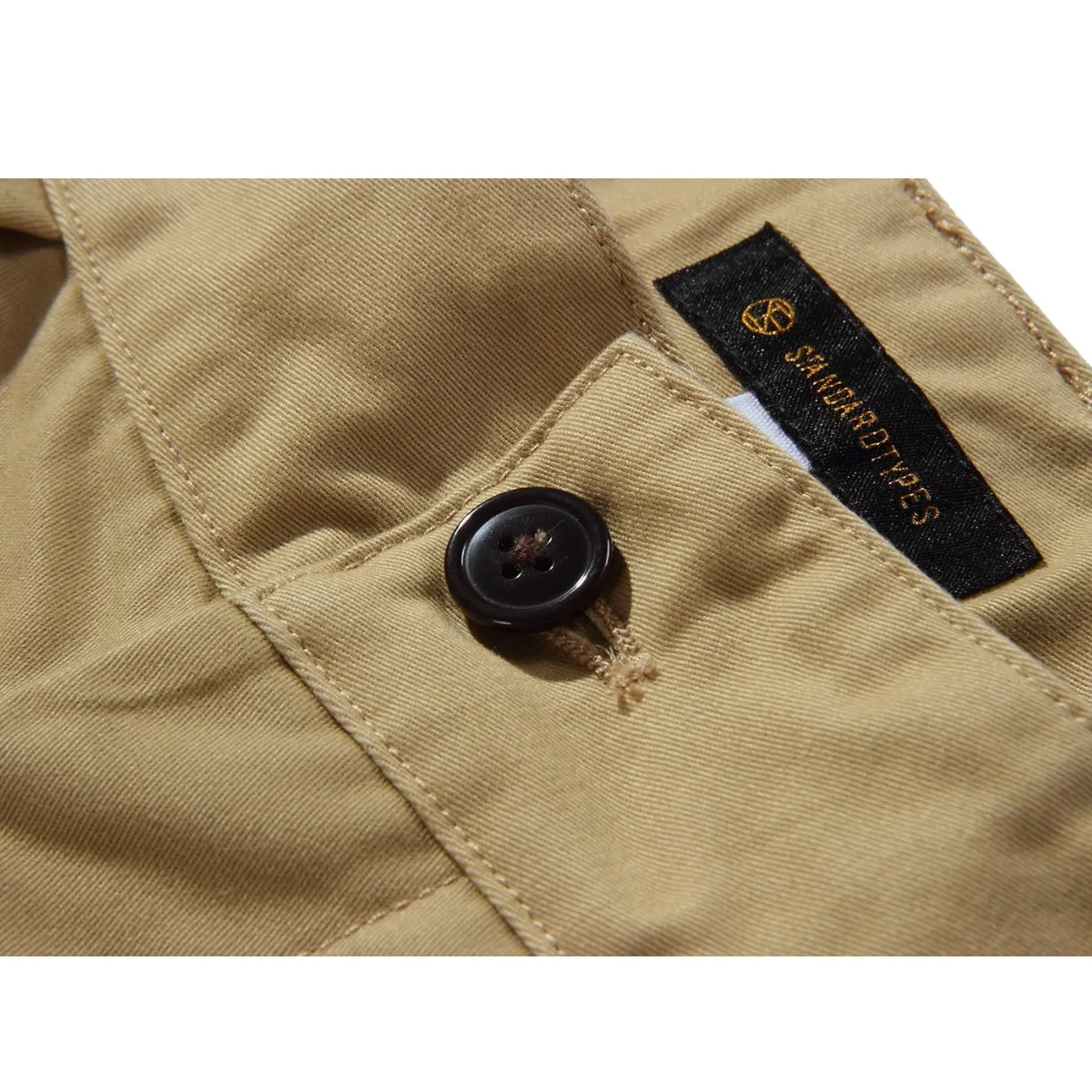 Standardtypes Adjustable Waist Trousers khaki ST069