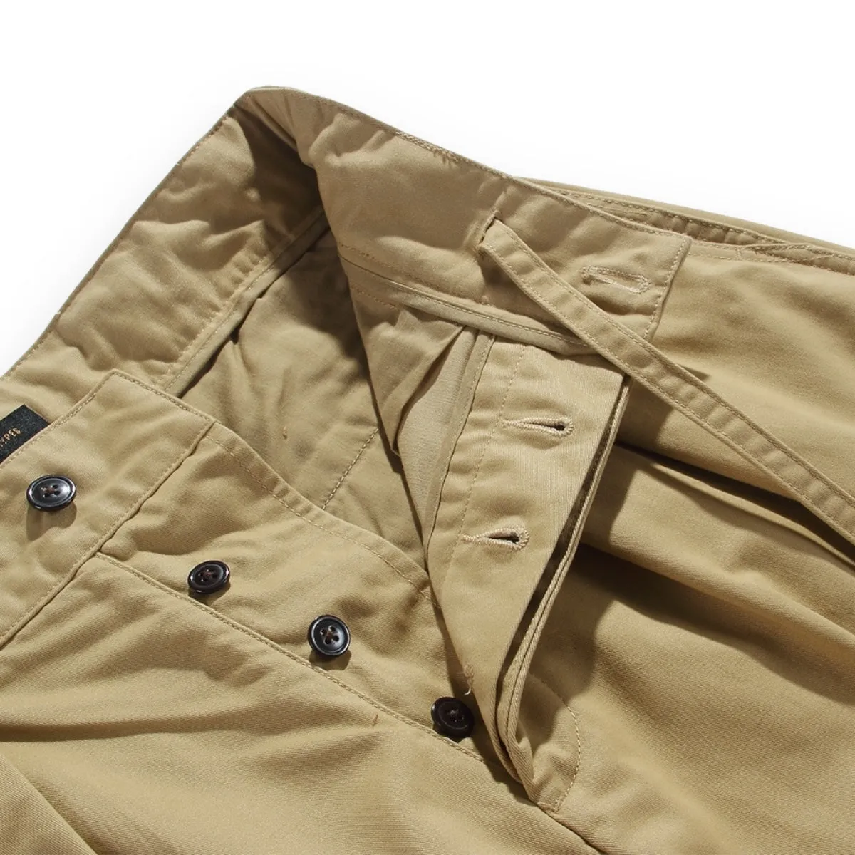 Standardtypes Adjustable Waist Trousers khaki ST069