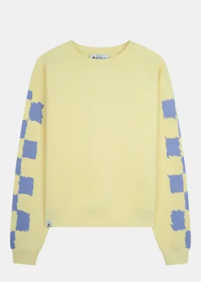 FLAGG  Cozy Sweater in Soft Pale Banana