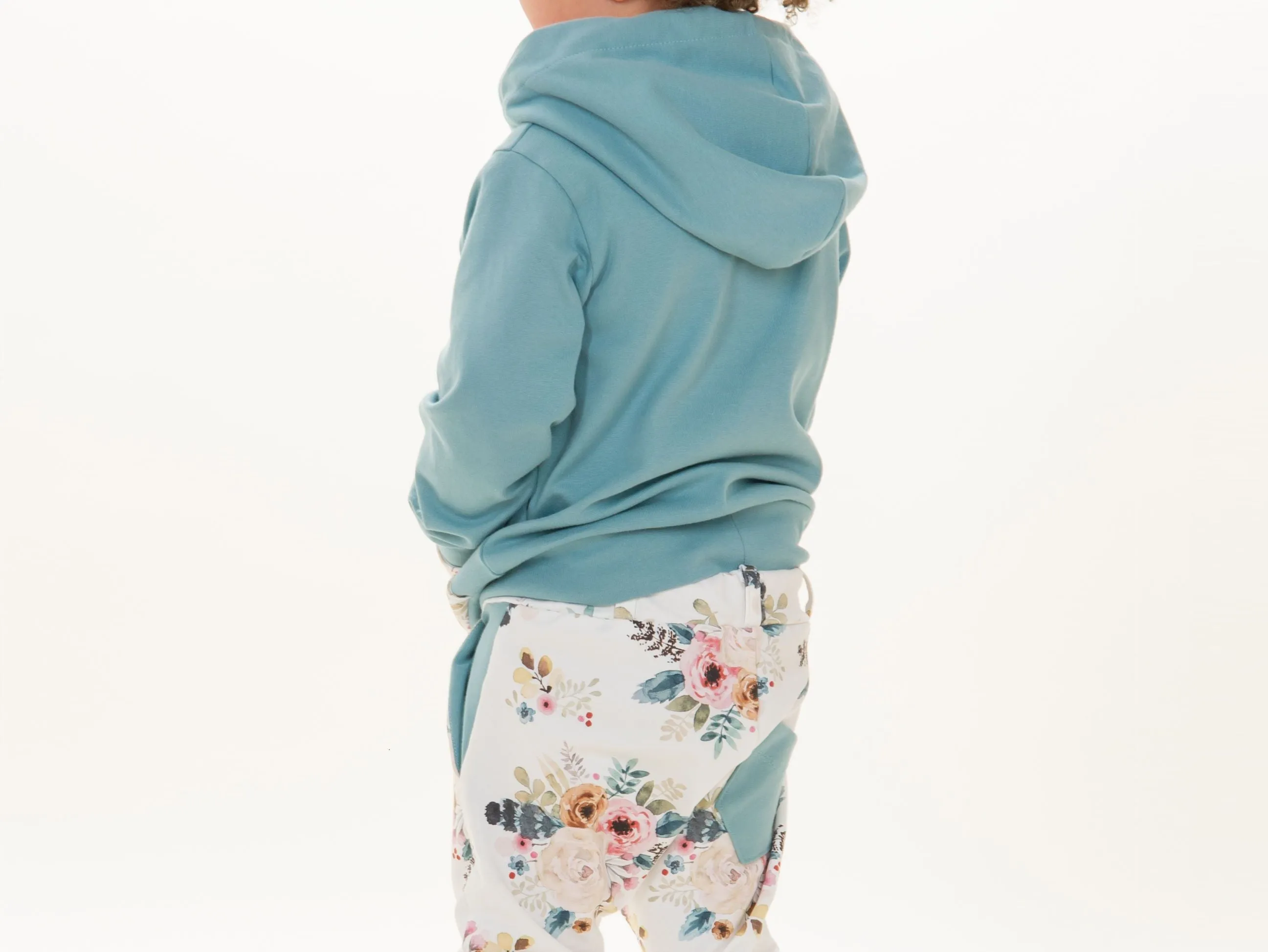 Sweatshirt hoodie and harem pants pattern, sweatpants DADO and FLY from Patternforkids