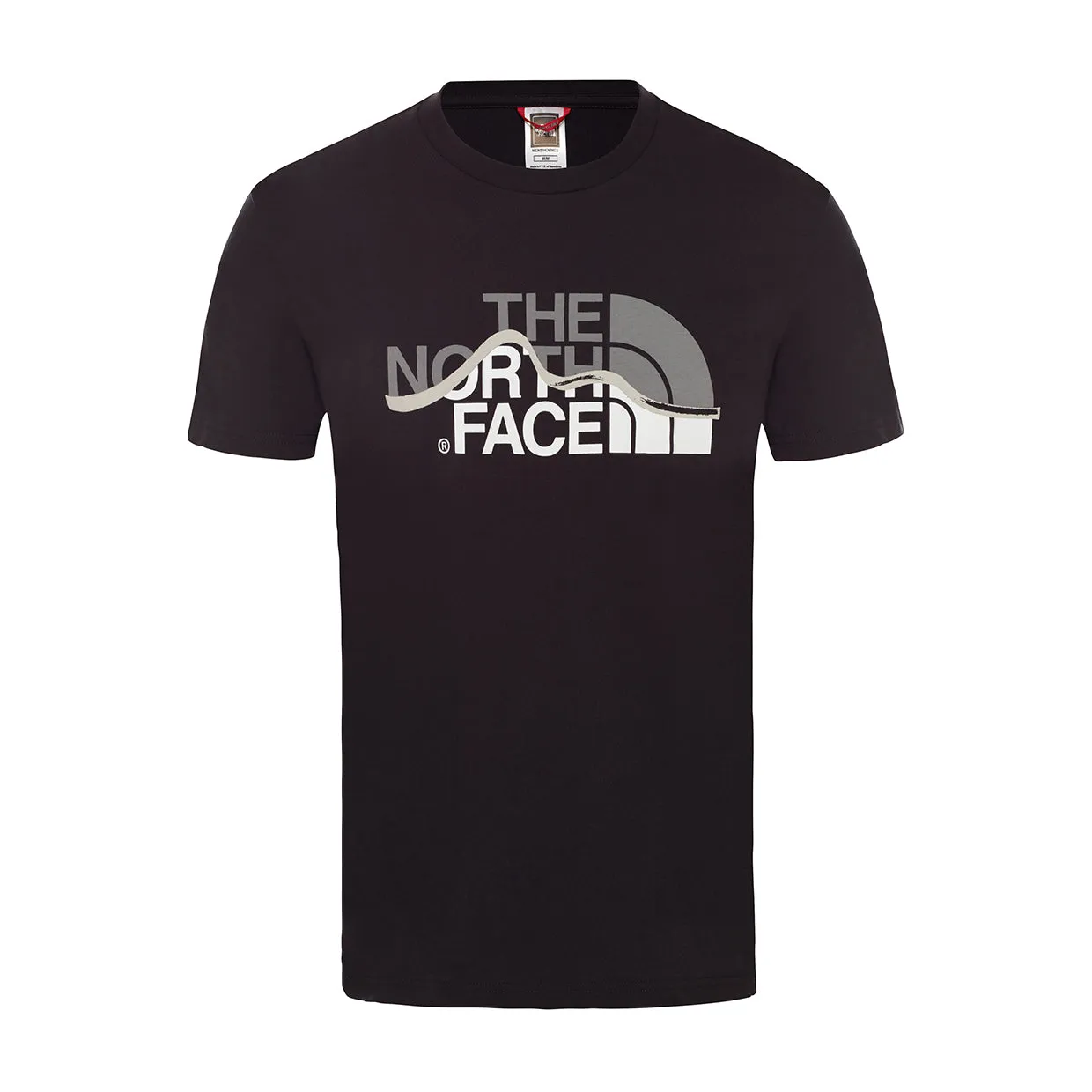 T-shirt The North Face Mountain Line Nero