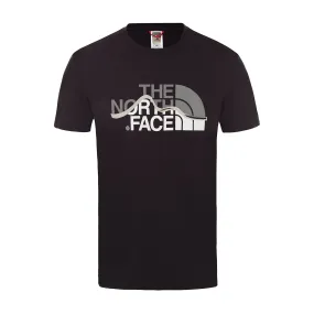 T-shirt The North Face Mountain Line Nero