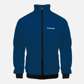 TechSoup Blue Zip-Up Jacket