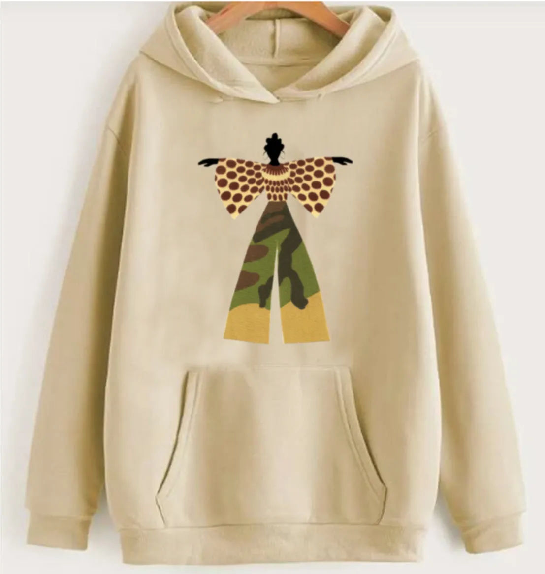 The Bantu Hoodie in Sand