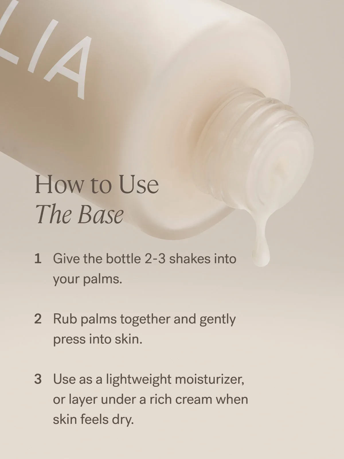 The Base Face Milk - Mini