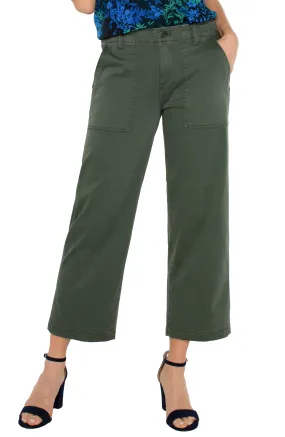 The Catalina Wide Leg Crop Pant