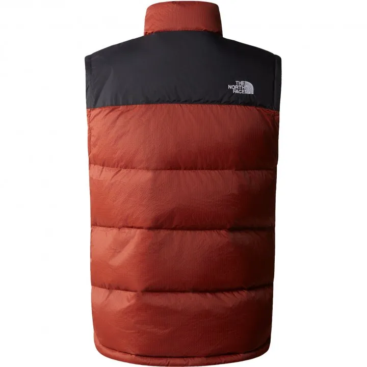 Mens North Face Diablo Down Vest Jacket - Brandy Black, Lightweight & Stylish