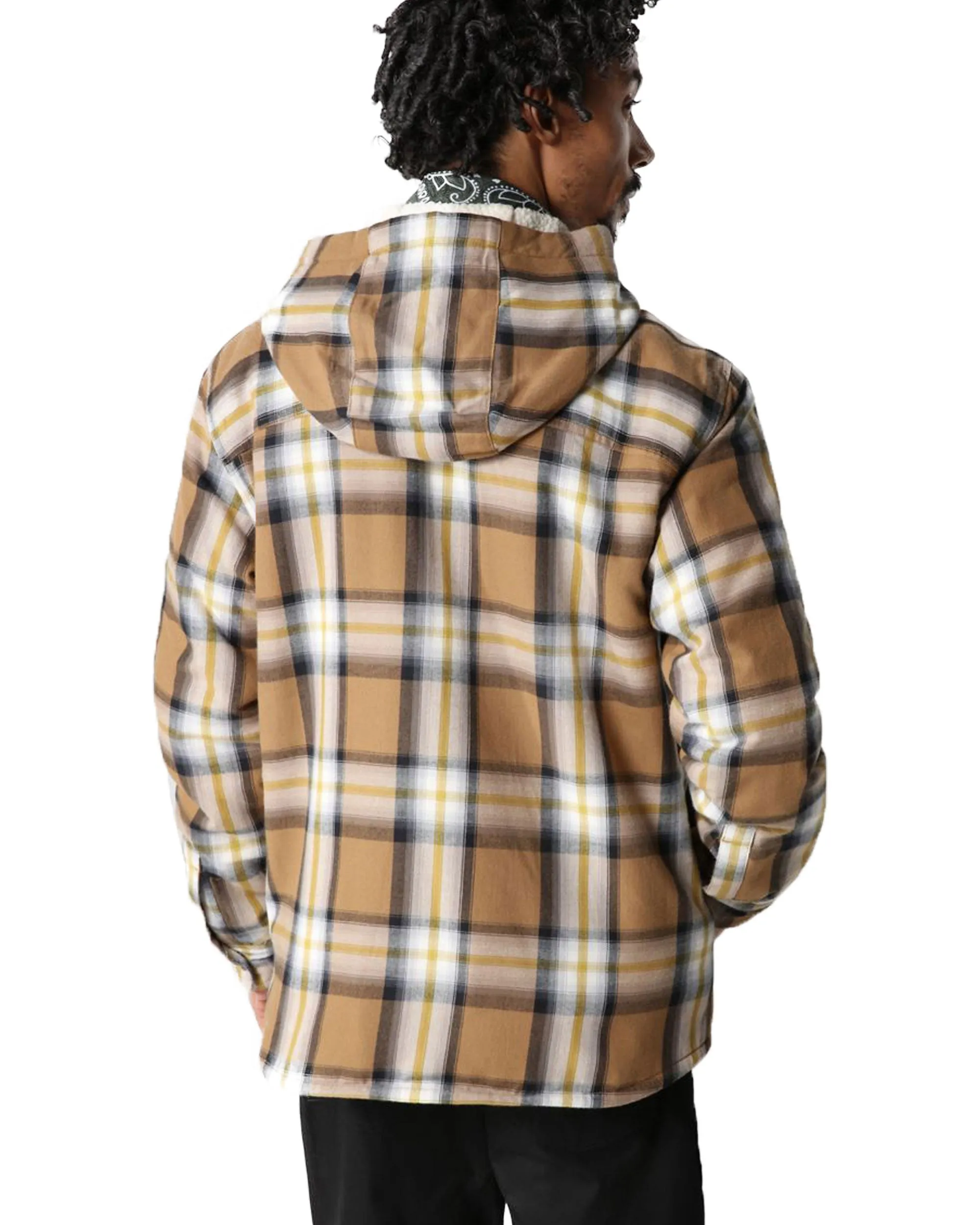 The North face Hooded Campshire Shirt Marrone