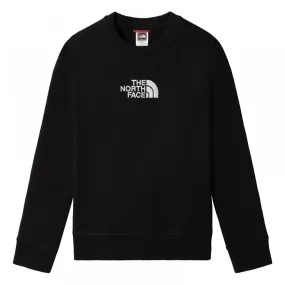 The North Face Light Crew boys' crewneck sweatshirt NF0A82EHJK31 black