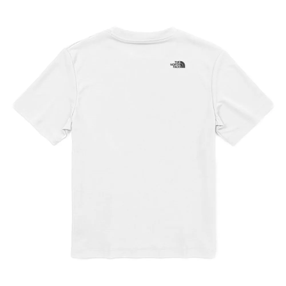 THE NORTH FACE M UPF SS GRAPHIC TEE - AP-WHITE