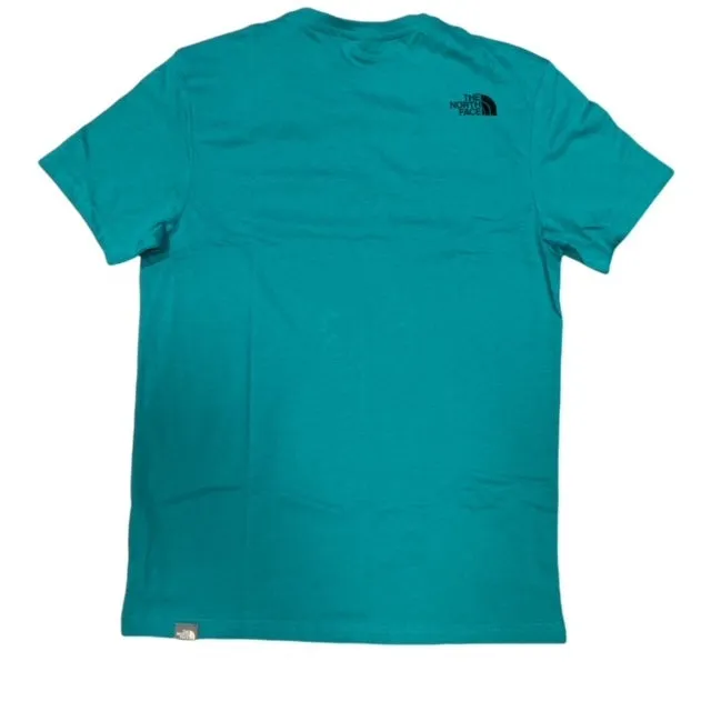 The North Face men's short sleeve t-shirt Simple Dome NF0A2TX52KQ porcelain green