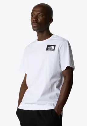 Mens Half-Sleeve Berkeley White T-Shirt by The North Face