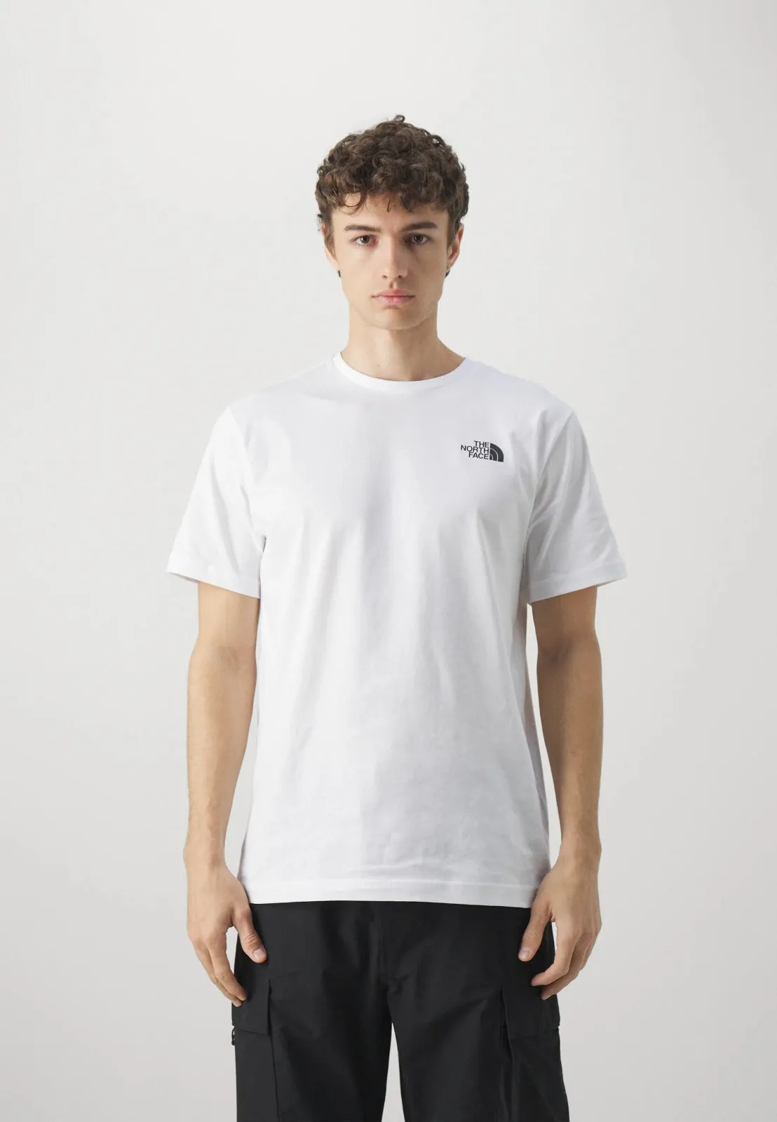 The North Face T-Shirt Mezza Manica Red Box Bianco 2024