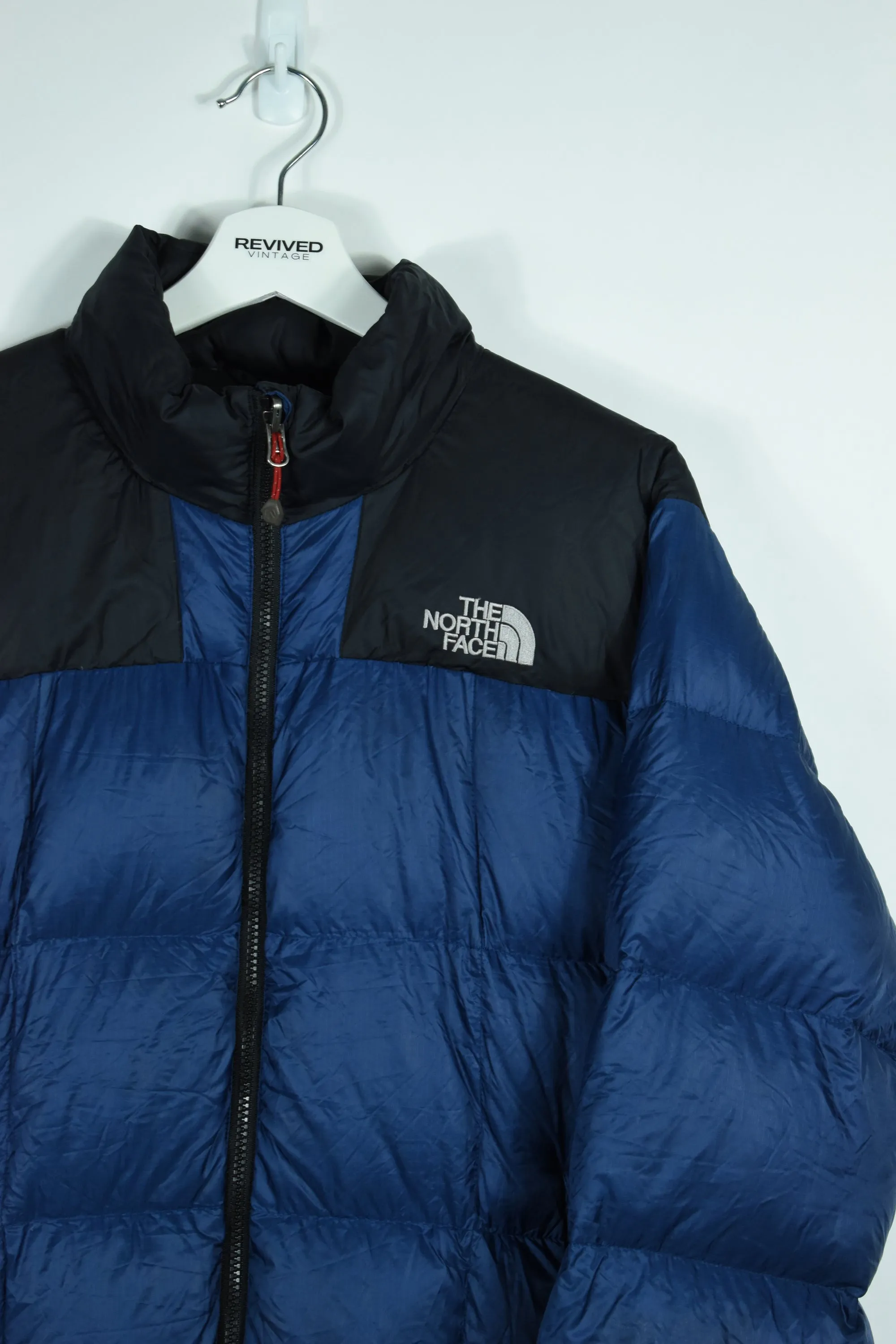 Vintage North Face Navy Puffer 800 Sumit Series MEDIUM /L