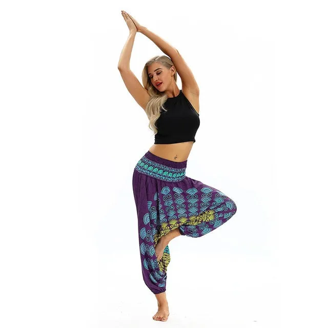 Women Casual Loose Yoga Trousers