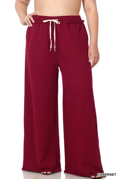 Women’s Plus Size French Terry Pants Set